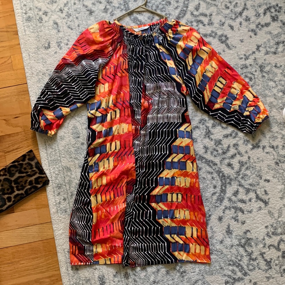 Tucker Button down dress size small